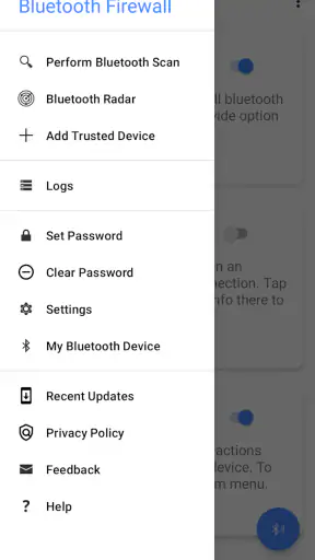 Bluetooth Firewall Lifetime screenshot
