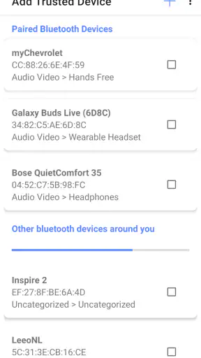 Bluetooth Firewall Lifetime screenshot