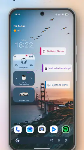 Bluetooth Widget: Kết nối screenshot