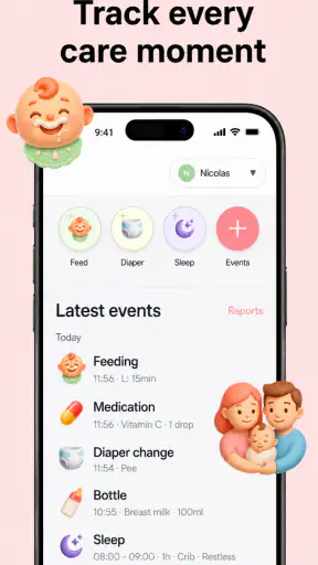 Blumy - Baby Sleep Tracker screenshot