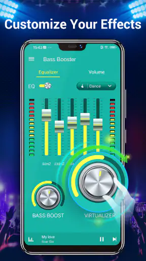 Bộ cân bằng-Tăng cường âm trầm screenshot
