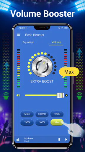 Bộ cân bằng-Tăng cường âm trầm screenshot