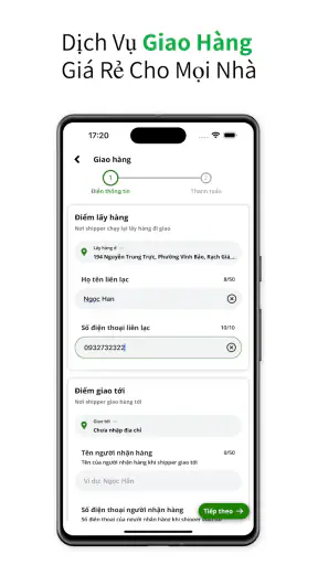BƠ SHIP - Giao Đồ Ăn, Xe Ôm screenshot