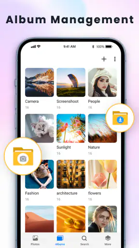 Bộ sưu tập-Thư viện ảnh, Album screenshot