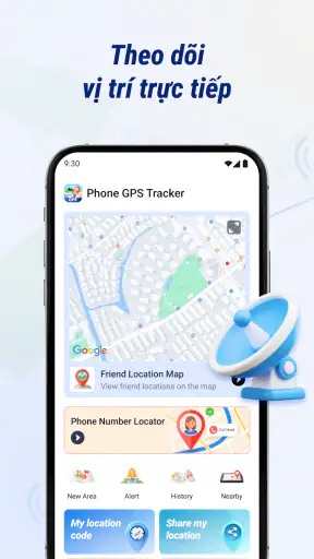 Bộ Theo Dõi GPS Điện Thoại screenshot