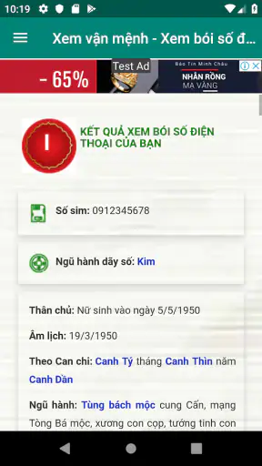 bói số điện thoại hợp tuổi screenshot
