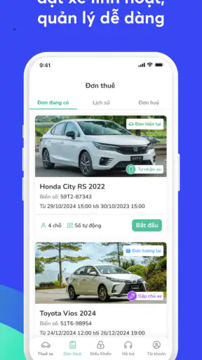 BonbonCar - Thuê xe tự lái screenshot