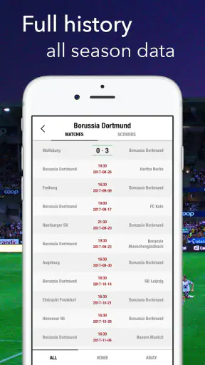 Bóng đá trực tiếp cho Bundesli screenshot