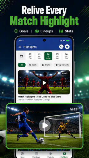 Bóng Đá Trực Tiếp: Tỷ Số & Tin screenshot