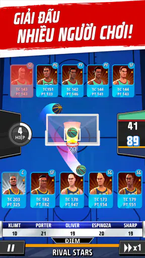 Bóng rổ Rival Stars screenshot