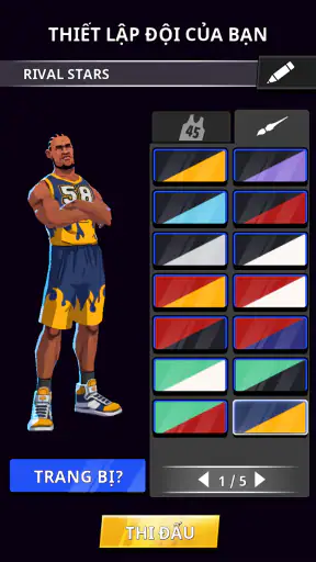 Bóng rổ Rival Stars screenshot