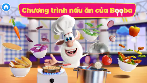 Booba Bếp: Trò Nấu Án Сho Bé screenshot