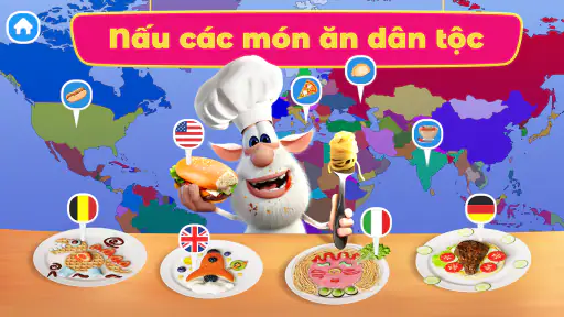 Booba Bếp: Trò Nấu Án Сho Bé screenshot