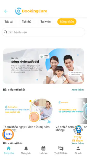 BookingCare screenshot