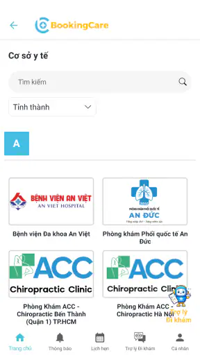 BookingCare screenshot