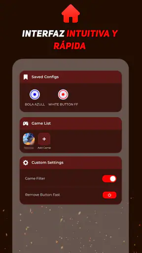 Botón de bolitas - Roja & Azul screenshot