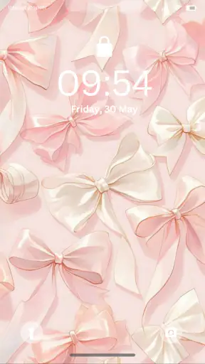 Bow Wallpaper Cute Backgrounds screenshot