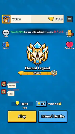 Bow Wow Doge Battle screenshot
