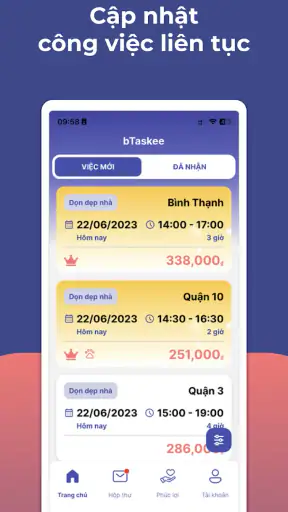 bTaskee Partner screenshot