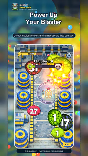 Bubble Sweepers: Clean Blast screenshot