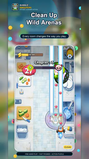 Bubble Sweepers: Clean Blast screenshot