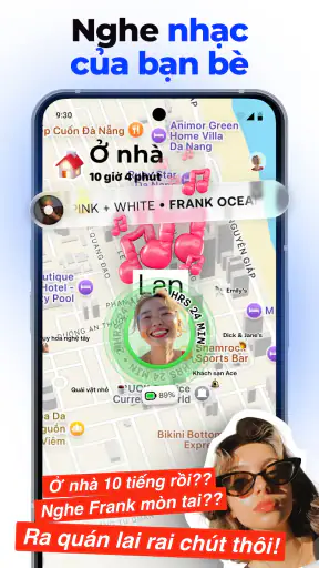 Bump - bản đồ cho bạn bè screenshot