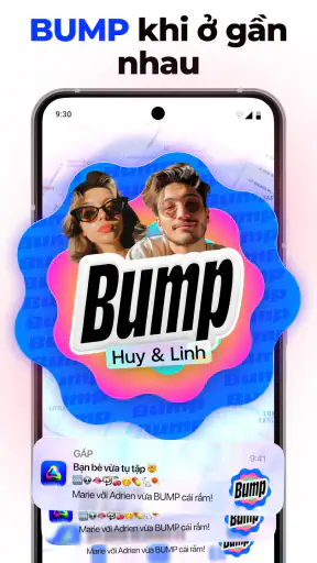 Bump - bản đồ cho bạn bè screenshot