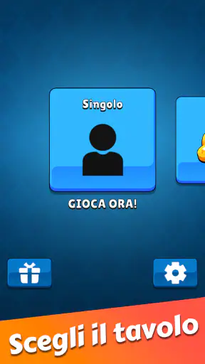 Burraco classico carte online screenshot