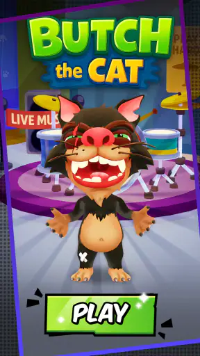 Butch the Cat: Pet Care Games screenshot