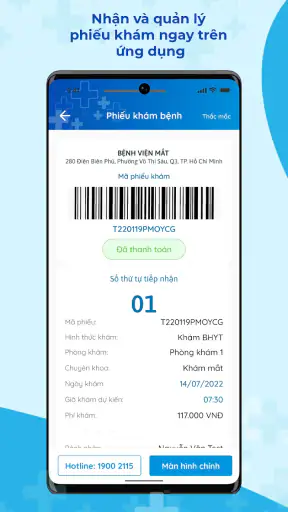 BV Mắt - Đặt lịch khám bệnh screenshot