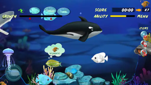 Cá lớn ăn cá bé screenshot