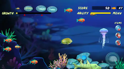Cá lớn ăn cá bé screenshot