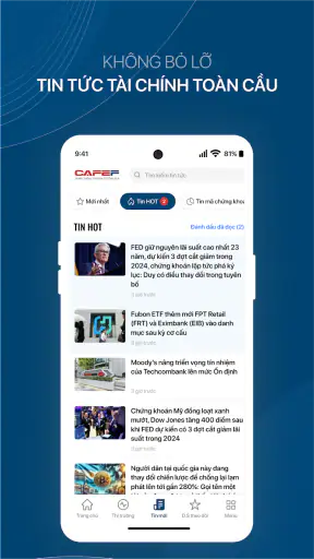 CafeF:Tin tức đầu tư, cổ phiếu screenshot