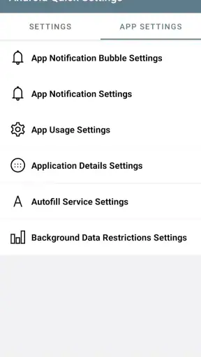 Cài đặt nhanh của Android screenshot