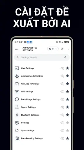 Cài đặt nhanh thông minh screenshot
