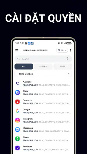 Cài đặt nhanh thông minh screenshot