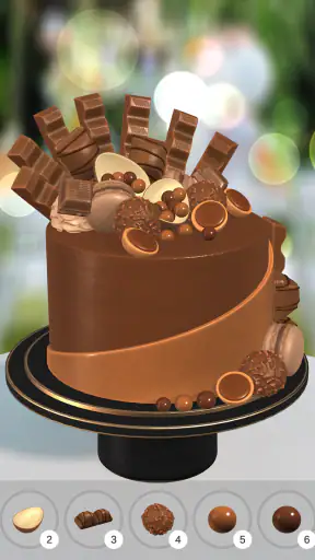 Cake Coloring 3D screenshot