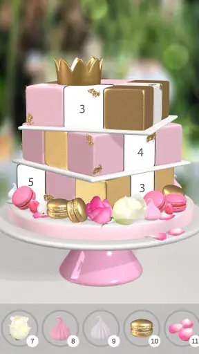 Cake Coloring 3D screenshot