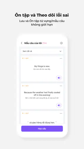 Cake - Học Tiếng Anh & Hàn screenshot