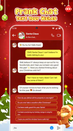 Call Santa Claus & Prank Call screenshot