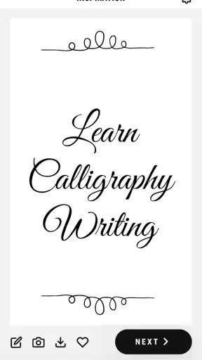 Calligraphy - Cursive Practice screenshot