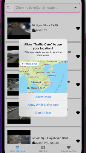 Camera Giao Thông Sài Gòn screenshot