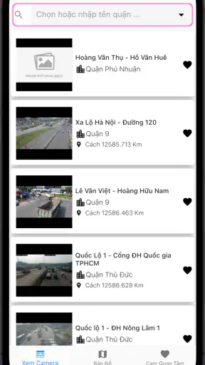 Camera Giao Thông Sài Gòn screenshot