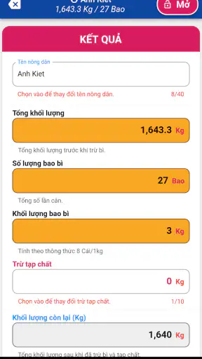 Cân Lúa v5 screenshot