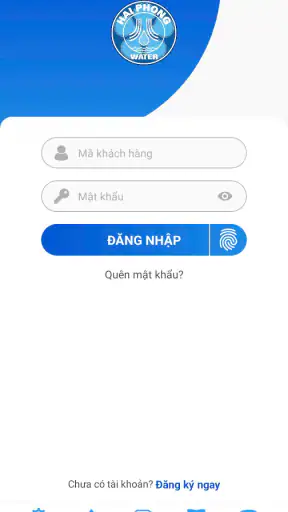 Cấp nước Hải Phòng screenshot