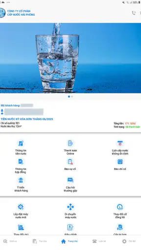 Cấp nước Hải Phòng screenshot