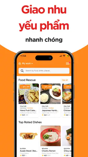 Capichi - Giao đồ ăn & Đặt bàn screenshot