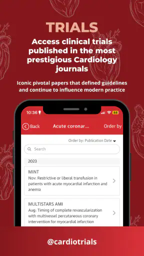 CardioTrials - Cardiology screenshot