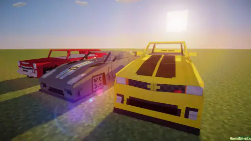 Cars Mod cho Minecraft PE 2025 screenshot