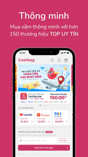Cashbag: Hoàn tiền mua sắm screenshot